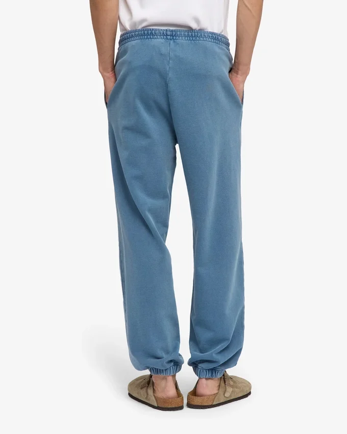 Bio-Jogginghose mit lockerer Passform – Faded Indigo