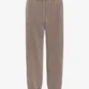 Bio-Jogginghose mit lockerer Passform – Faded Khaki