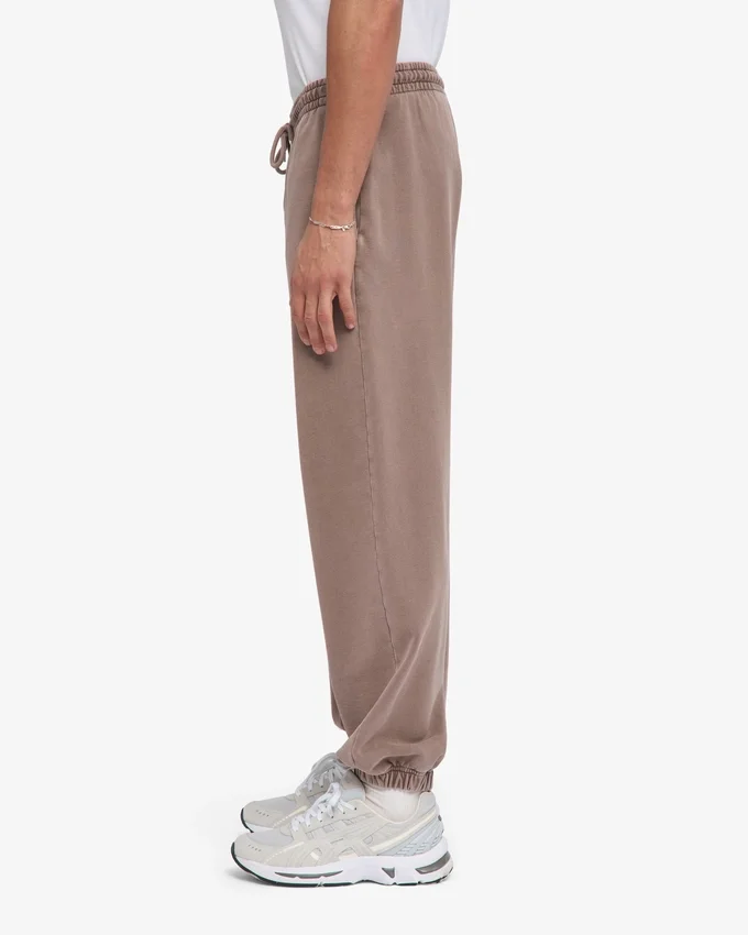 Bio-Jogginghose mit lockerer Passform – Faded Khaki
