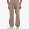 Bio-Jogginghose mit lockerer Passform – Faded Khaki