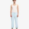 Bio-Jogginghose mit lockerer Passform – Polar-Blau