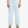 Bio-Jogginghose mit lockerer Passform – Polar-Blau