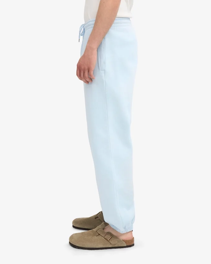Bio-Jogginghose mit lockerer Passform – Polar-Blau