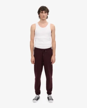 Bio-Jogginghose – Oxblood-Rot