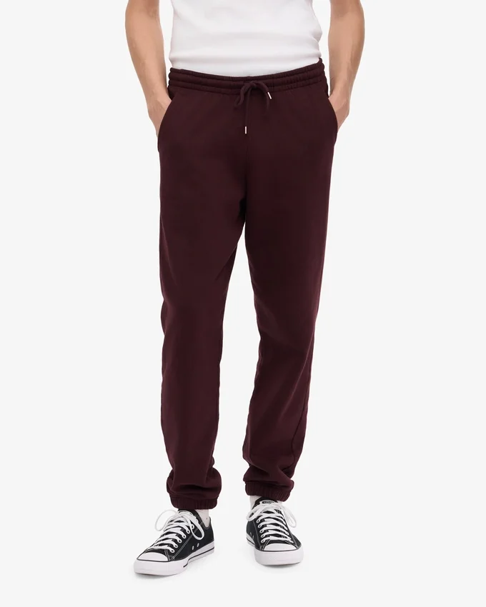 Bio-Jogginghose – Oxblood-Rot