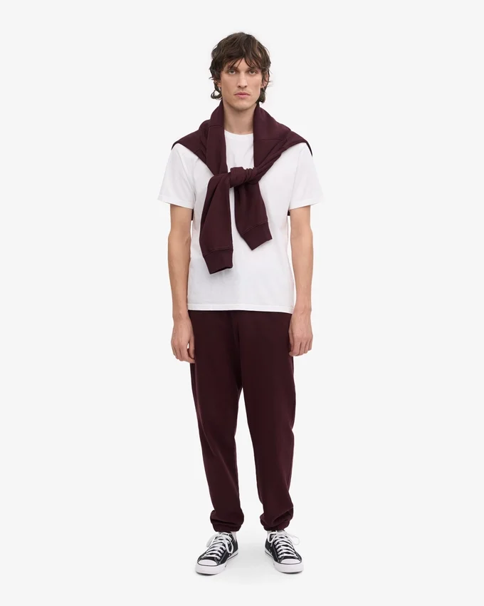 Bio-Jogginghose – Oxblood-Rot