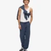 Bio-Jogginghose – Petrolblau