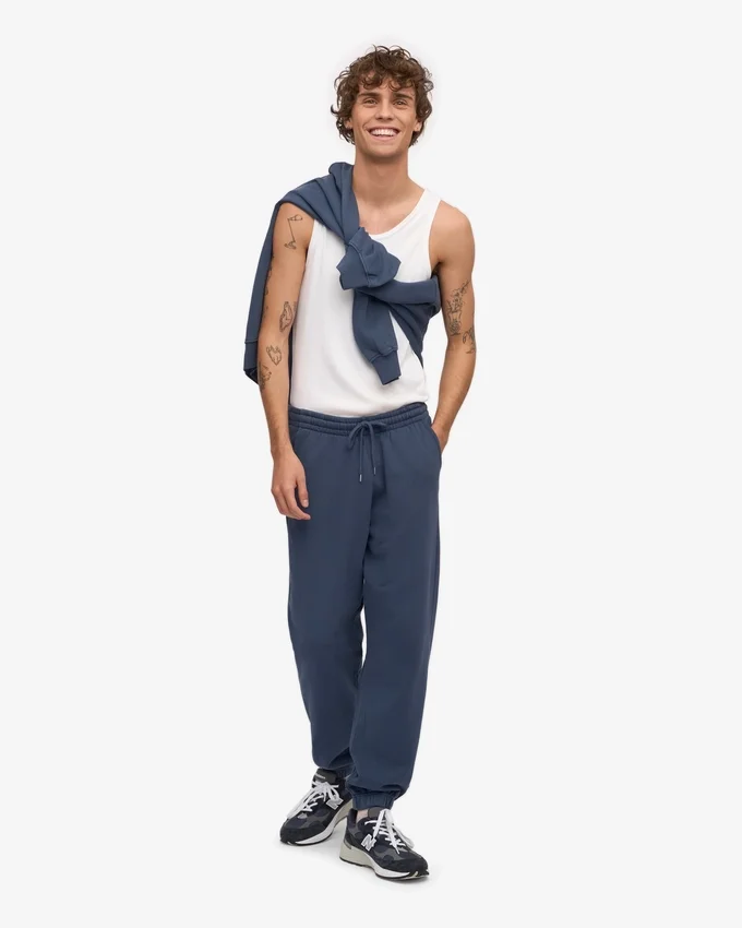 Bio-Jogginghose – Petrolblau