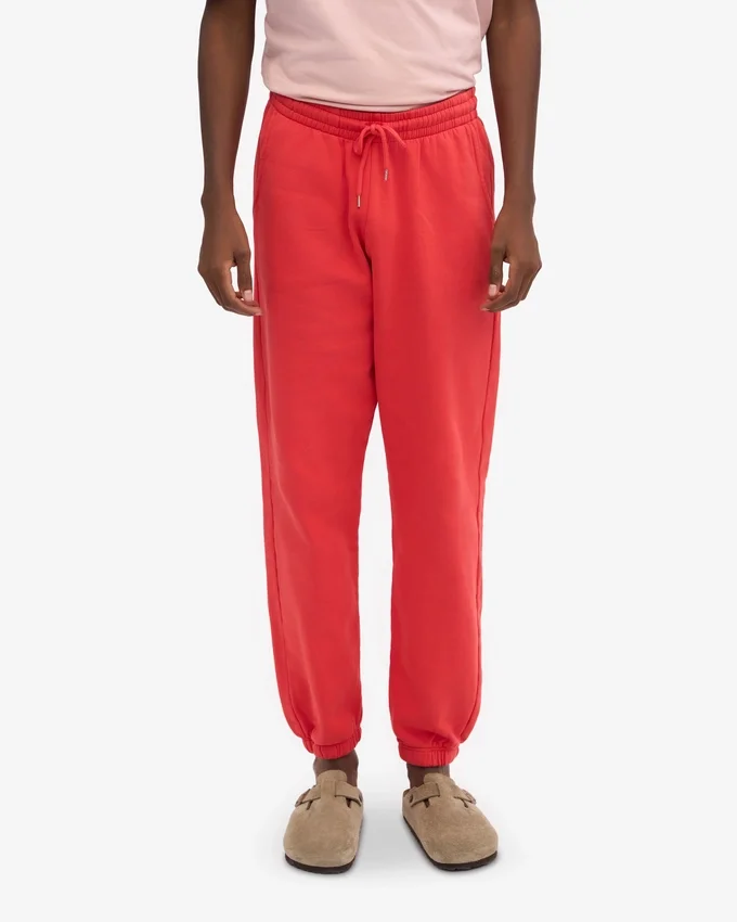 Bio-Jogginghose – Rot-Mandarine