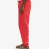 Bio-Jogginghose – Rot-Mandarine