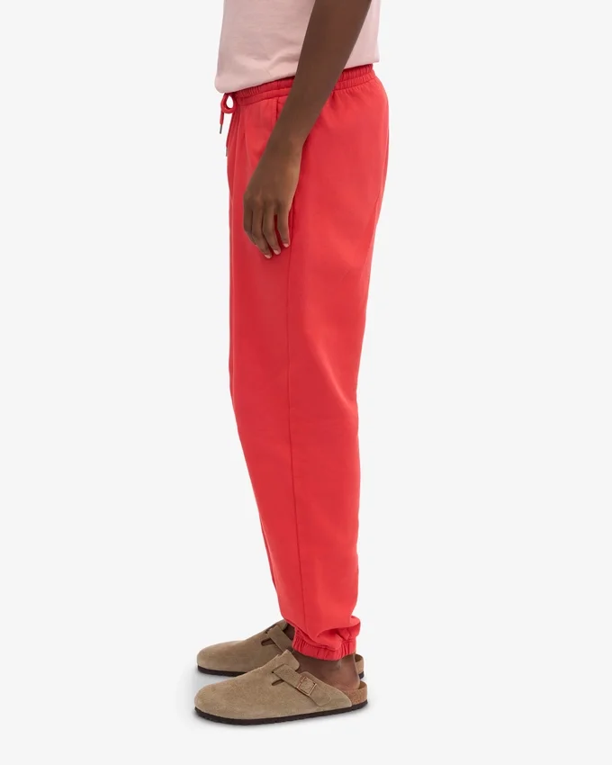 Bio-Jogginghose – Rot-Mandarine