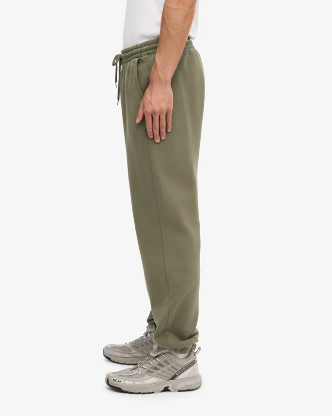 Bio-Jogginghose – staubiges Oliv