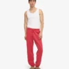Bio-Jogginghose – verblasstes Rot