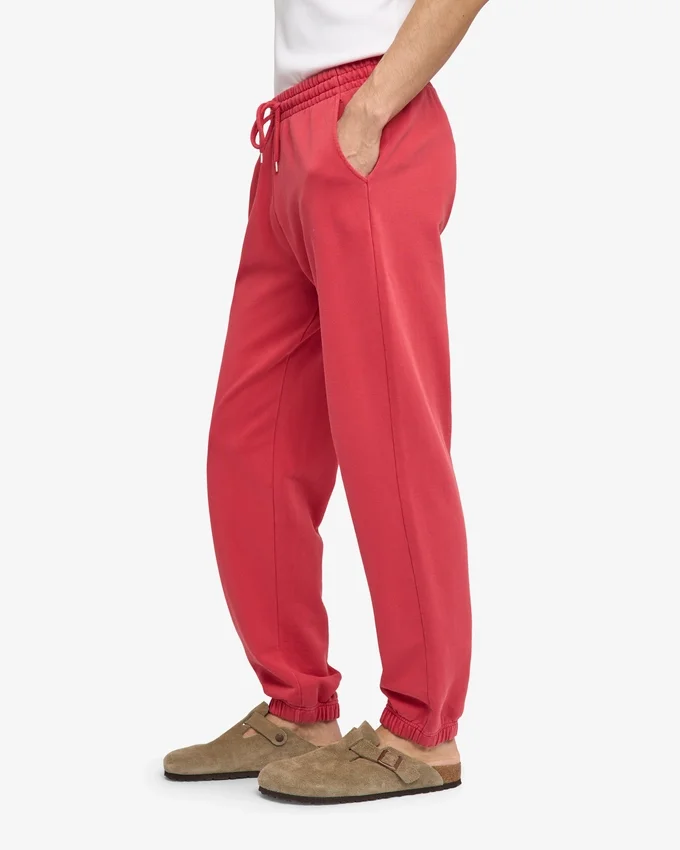 Bio-Jogginghose – verblasstes Rot