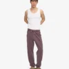 Bio-Jogginghose – verblasstes Traubenrot