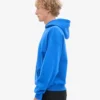Bio-Kapuzenpullover in Oversize – Saphirblau