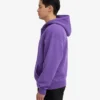 Bio-Kapuzenpullover mit Reißverschluss, Oversize – Ultraviolett