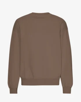 Bio-Oversize-Crew – Zedernbraun