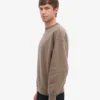 Bio-Oversize-Crew – Zedernbraun