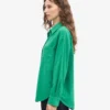 Bio-Oversize-Hemd – Kellygrün