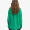 Bio-Oversize-Hemd – Kellygrün