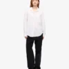 Bio-Oversize-Hemd – Optisches Weiß