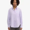 Bio-Oversize-Hemd – Soft Lavender