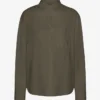 Bio-Oversize-Hemd – Staubiges Oliv