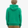 Bio-Oversize-Kapuzenjacke mit Reißverschluss – Kellygrün