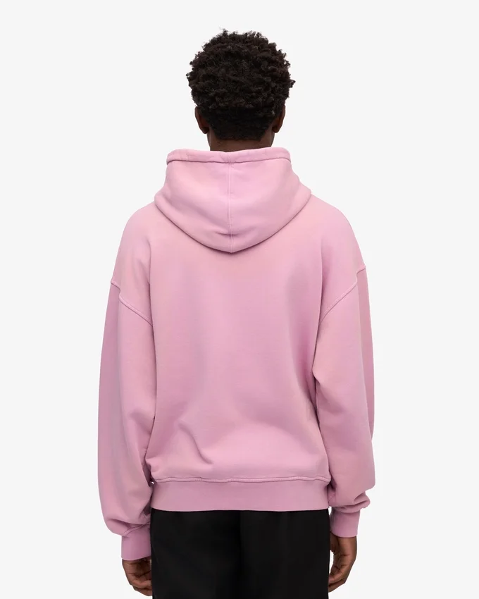 Bio-Oversize-Kapuzenjacke mit Reißverschluss – Kirschblüte