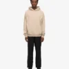 Bio-Oversize-Kapuzenpullover – Austerngrau