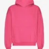 Bio-Oversize-Kapuzenpullover – Bubblegum-Pink
