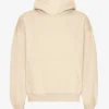 Bio-Oversize-Kapuzenpullover – Elfenbeinweiß
