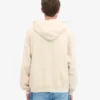 Bio-Oversize-Kapuzenpullover – Elfenbeinweiß