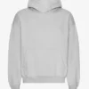 Bio-Oversize-Kapuzenpullover – Faded Grey