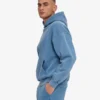 Bio-Oversize-Kapuzenpullover – Faded Indigo
