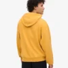 Bio-Oversize-Kapuzenpullover – gebranntes Gelb