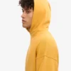 Bio-Oversize-Kapuzenpullover – gebranntes Gelb