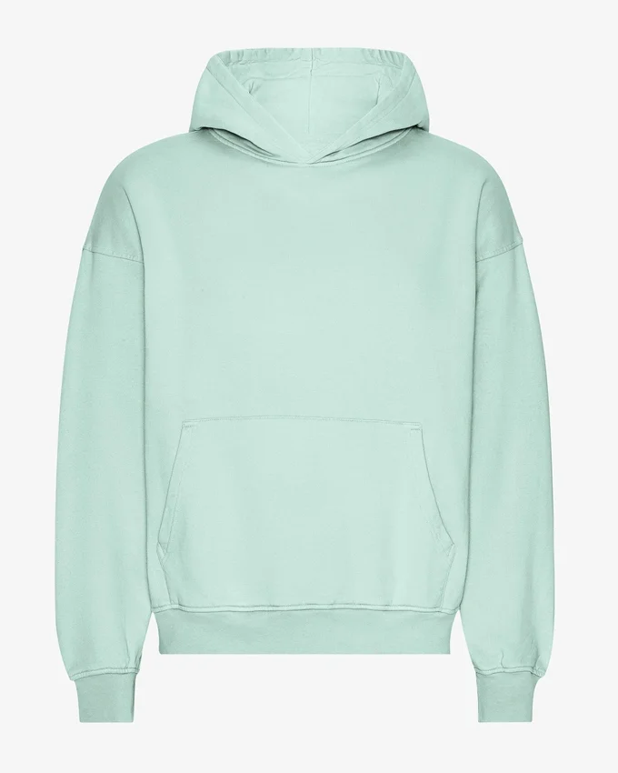 Bio-Oversize-Kapuzenpullover – Hell-Aqua