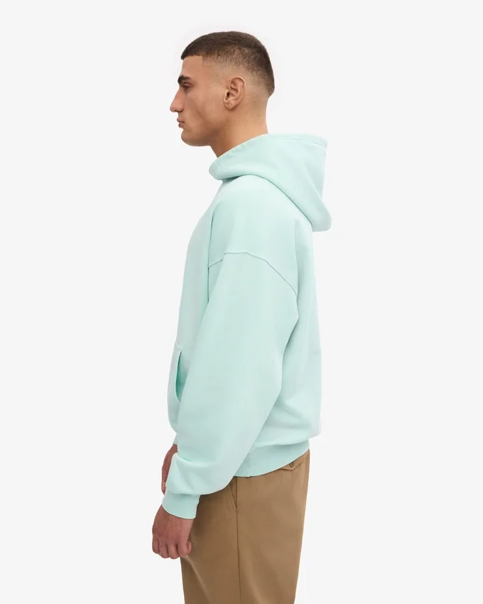 Bio-Oversize-Kapuzenpullover – Hell-Aqua