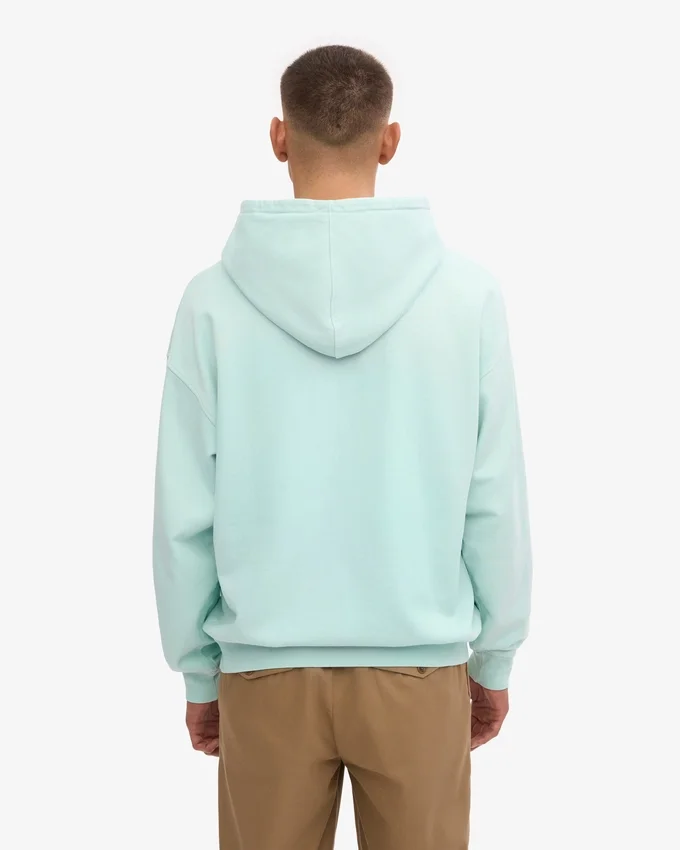 Bio-Oversize-Kapuzenpullover – Hell-Aqua