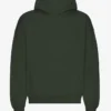 Bio-Oversize-Kapuzenpullover – Jägergrün