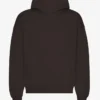 Bio-Oversize-Kapuzenpullover – Kaffeebraun