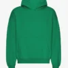 Bio-Oversize-Kapuzenpullover – Kellygrün