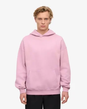 Bio-Oversize-Kapuzenpullover – Kirschblüte