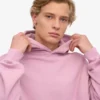 Bio-Oversize-Kapuzenpullover – Kirschblüte