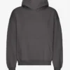 Bio-Oversize-Kapuzenpullover – Lavagrau