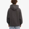 Bio-Oversize-Kapuzenpullover – Lavagrau