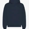 Bio-Oversize-Kapuzenpullover – Marineblau