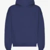 Bio-Oversize-Kapuzenpullover – Marineblau